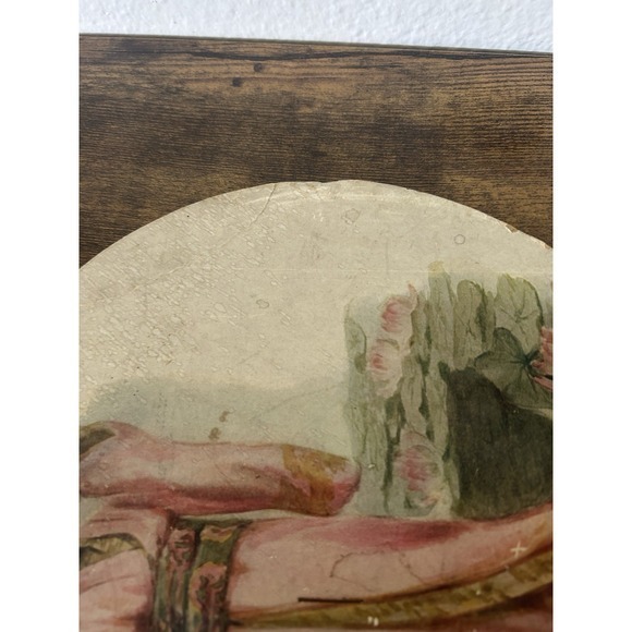 RARE Pyrus Ola Advertising Ochiwa Hand Fan 70's Vintage Geisha - Picture 7 of 9